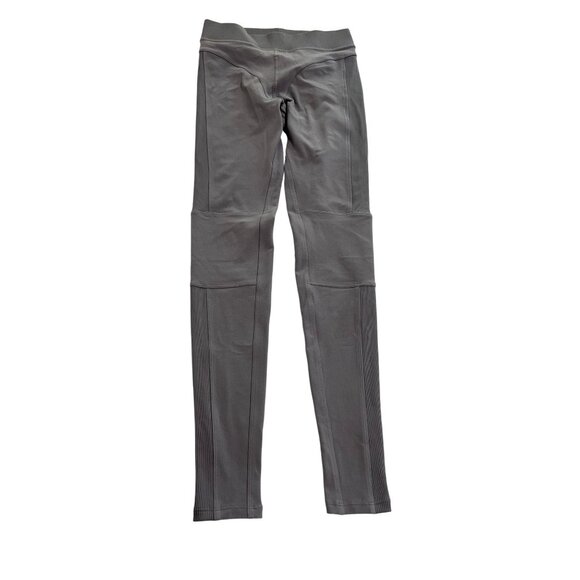 ALO Yoga Alosoft High-Waist Head Start Leggings in Fog Grey - Picture 1 of 5